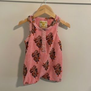 Hugo loves Tiki seahorse romper